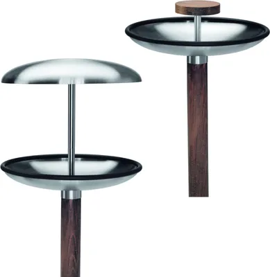 Produktbild von Blomus Vogel-Rastplatz FUERA Edelstahl matt mit Holzspieß