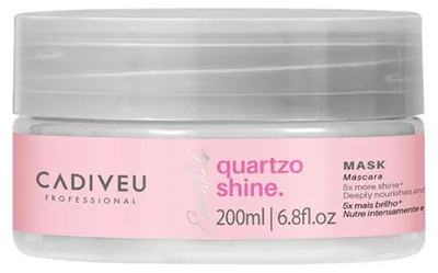 Produktbild von Cadiveu Essentials Quartzo Shine Mask 200ml - pflegende Glanzmaske