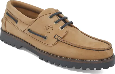 Produktbild von Herren Bootsschuhe Seajure Lamu Kamel und Braun Nubukleder
