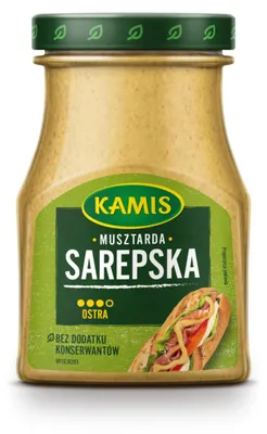 Zdjęcie produktu dla Kamis Musztarda Sarepska 185 G
