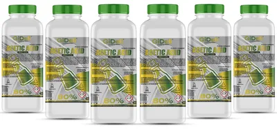Produktbild von Essigsäure 80% 6L Konzentrat Reinigung Entkalkung Haushalt Essigessenz GiDeli