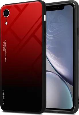 Zdjęcie produktu dla Cadorabo DE-151697, Apple, Apple iPhone XR, Czerwony