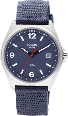 Produktbild von Boccia 3663-03 Herrenuhr Titanium 39mm 10ATM