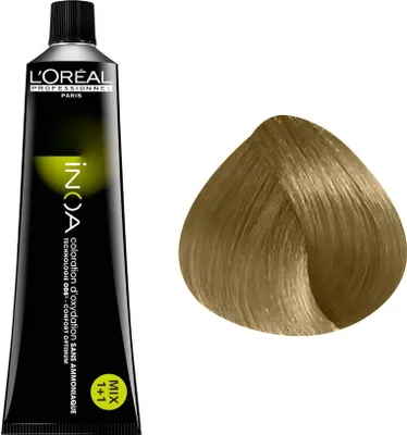 Produktbild von L’Oréal Paris Inoa, Blond, Light Golden Blonde, Frauen, 1 Stück(e), 60 ml, Nährend, Strahlend