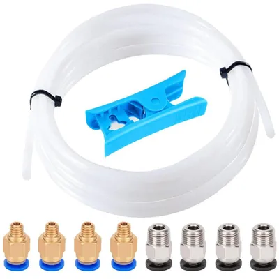 3D-Drucker PTFE-Schlauch 8 m mit Cutter & 8 Verbindern