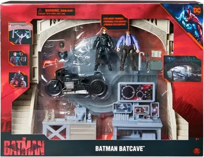 Produktbild von Das Batman Höhlenset Batman Batcave und Fahrzeug
