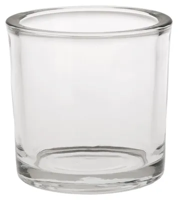 Immagine prodotto di Vaso di vetro per fioriere Vaso rotondo in vetro spesso Ø 9x8 cm