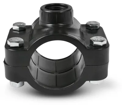 Produktbild von Anbohrschelle PP 63 mm x 1/2" Schelle x Innengewinde