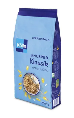Image de Kölln 262870 Kölln Knusper Klassik Müsli 2,0 kg