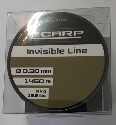 Produktbild von Radical Invisible Line monofile Karpfenschnur grün Ø 0,30mm 1450m 8,0kg