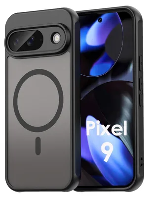 Produktbild von Handyhülle für Google Pixel 9 Matt Case Schutzhülle Kratzfest Passgenau Schwarz
