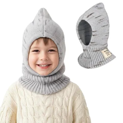 Productafbeelding van Kinder Wintermuts en Sjaal Set met Oorbescherming