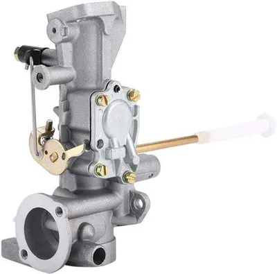 Productafbeelding van Carburateur voor 5 PK Briggs & Stratton motor - Reserveonderdeel voor 498298, 130202, 112202, 112232, 134202 en 137202. Carburateur voor 5 PK motor - Reserveonderdeel voor 498298, 130202, 112202, 112232, 134202 en 137202, metaal, zwart, voor 5 PK motoren
