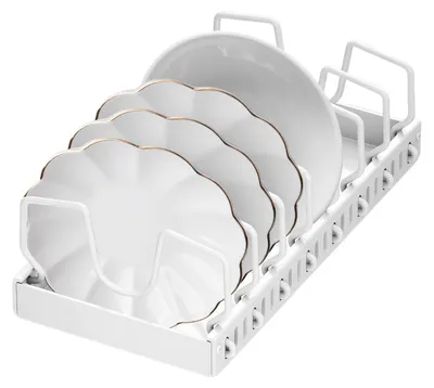Image de Organisateur de cuisine avec support coulissant pour casseroles et couvercles