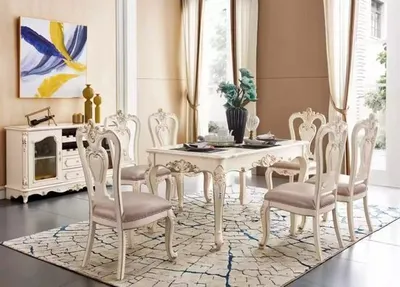 Image de Salle à manger Ensemble able de salle à manger 6х chaises Classique JVmoebel