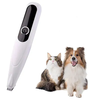 Produktbild von Fellscheren, Hundeschermaschine, Regionaler Tierhaarschneidemaschine mit Digitalanzeige, mit LED-Licht, USB Tierhaare Schermaschine,Profi Hundetrimmer