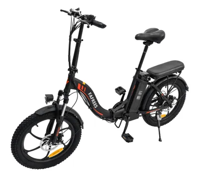 Produktbild von 20 Zoll Elektrofahrrad Klapprad mit MINI Elektrische Luftpumpe Mountainbikes für Erwachsene 15E Klappfahrrad Faltrad Farbe:Schwarz, E-Bike Klapprad