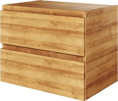 Produktbild von Unterschrank pelipal Xpressline 4035 2 Auszüge Breite 60 cm Eiche Riviera mit Grifffuge