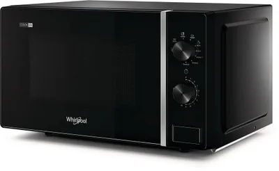 Zdjęcie produktu dla Whirlpool Kuchenka mikrofalowa wolnostojący - MWP 103 B, Blat, Mikrofalówka grill, 20 l, 700 W, Obrotowy, Czarny