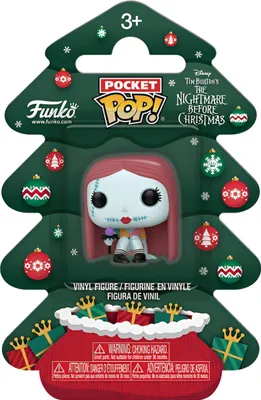 Produktbild von Nightmare before Christmas Holiday 2025 Pocket POP! Vinyl Schlüsselanhänger Sally Tree Holiday Box 4 cm
