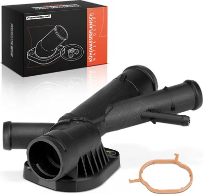 Immagine prodotto di Frankberg 1x flangia refrigerante uscita acqua per VW Golf VI Polo Passat Audi A3 Q3 Seat Leon