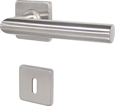 Produktbild von Edelstahl Türbeschlag MO-0010 R BB Türdrücker Türklinke Türgriffe
