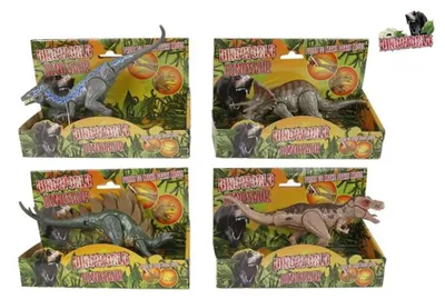 Produktbild von Dinoworld Dinosaurier mit beweglichen Teilen 17-19cm