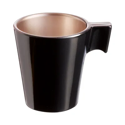 Produktbild von Luminarc Lungo Kaffeetassen - Metallic-schwarz - 80 ml