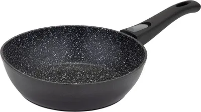 Produktbild von RESTO Aries 93013 Bratpfanne, 26 cm max. Durchmesser, Aluminium, Induktionsherd-geeignet, Antihaftbeschichtung, abnehmbarer Griff