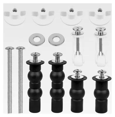 Produktbild von Befestigungsset für WC-Sitz, Schrauben für Toilettendeckel, Reparaturteile für Abdeckung