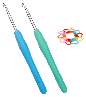 Productafbeelding van Hakennaalden set van 2, 4,0 mm en 4,5 mm met ergonomische grip