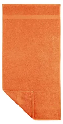 Produktbild von Duschtuch aus Baumwolle, orange, Größe 70 x 140 cm