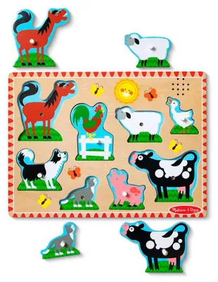 Immagine prodotto di Puzzle sonoro degli animali della fattoria MPZ