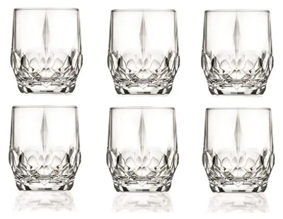 6 transparente Tafelgläser Alkemist, 0,3 l, 27 cm, Glas