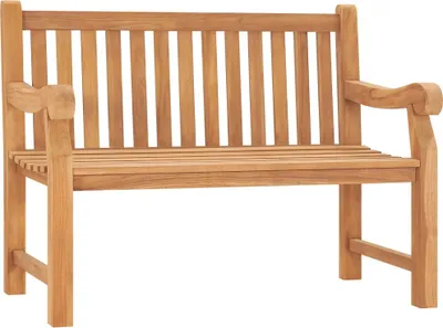 Produktbild von Gartenbank 114 cm Massivholz Teak