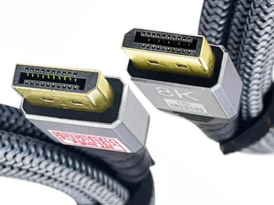 Produktbild von 2m DisplayPort 1.4 Kabel | DP 8K Full U-HD HBR3 24K vergoldet Highspeed Gaming