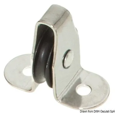 Image de Petite rondelle d'arrêt en acier inoxydable, pour corde de 2,5 mm – Osculati 55.063.25
