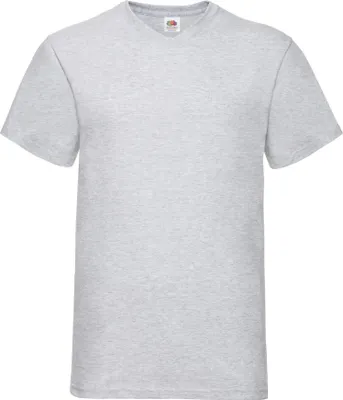 Obrázek produktu pro Fruit of the Loom - Pánské tričko "Valueweight" s výstřihem do V RW9350 (L) (šedá)