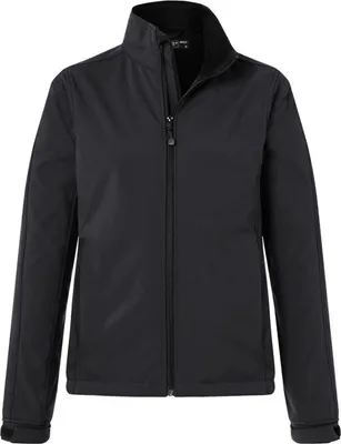 Produktbild von James & Nicholson Softshelljacke Damen JN137 Gr. M schwarz