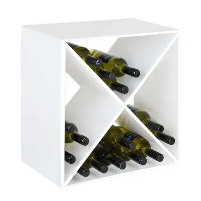 Produktbild von Weinregal-Würfel CARRE weiß, Metall