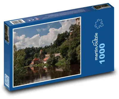 Obrázok produktu pre Puzzle 1000 Bechyně pri rieke - martinpuzzle