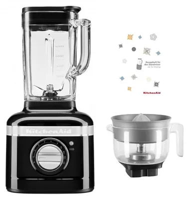Produktbild von KitchenAid K400 Standmixer Saftpaket Onyx Schwarz