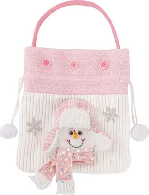 Produktbild von 1/2/3 Stück Weihnachtsgeschenktüte mit Weihnachtsmann-Schneemann-Rentier-Design, festliches Thema, Weihnachts-Süßigkeitentüte mit 3D-Stickerei, Party-Dekoration
