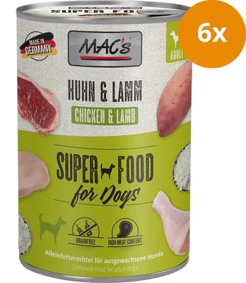 Image de MAC's 920, poulet, agneau, 400 g
