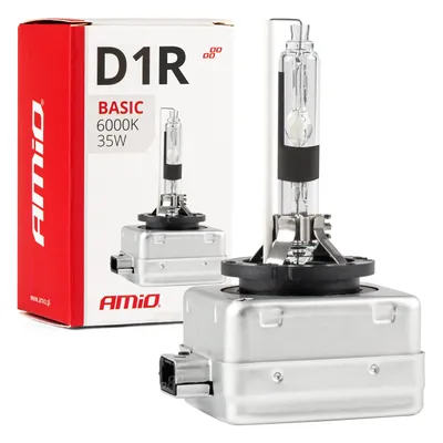 Obrázek produktu pro Xenonová žárovka D1R 35W 6000K AMiO Basic - Vysoce kvalitní autopříslušenství