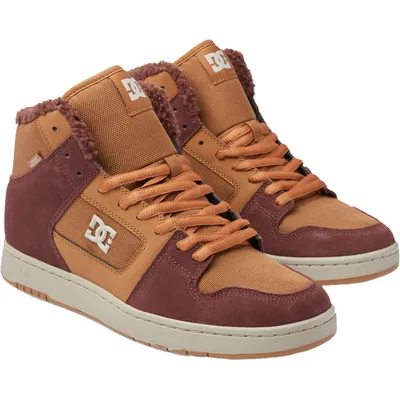 DC Herren Skateschuh MANTECA 4 High Top - brown/brown/white