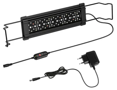 Obrázek produktu pro Vigevee Vodotěsné LED osvětlení pro akvária s držákem a časovačem, dekorativní osvětlení, 12 W