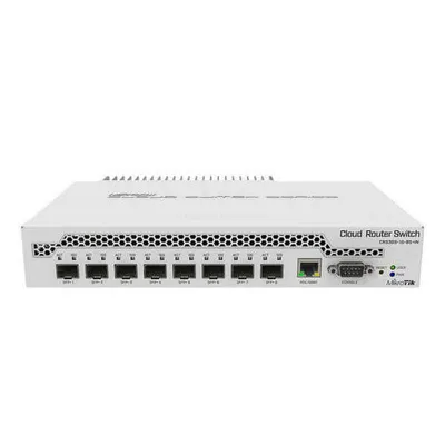Image de MikroTik CRS309-1G-8S+ - Administré - Gigabit Ethernet (10/100/1000) - Power over Ethernet (PoE) - Montage en rack