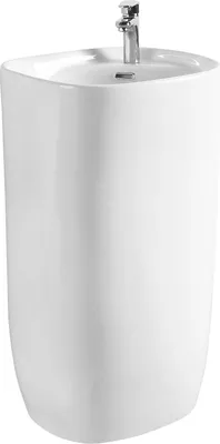 Produktbild von Mexen Irma freistehendes Waschbecken 50 x 46 cm, weiß - 26145100
