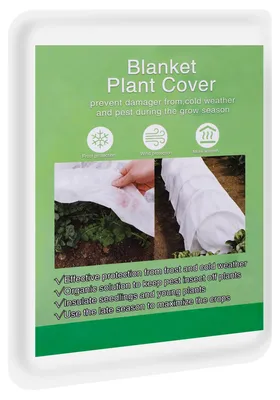 Obrázok produktu pre Textilná prikrývka do záhrady, 3 x 10 m - Ochrana pred mrazom - Textilná prikrývka - Opakovane použiteľná - Zimná prikrývka - Ochranná sieťka na rastliny proti mrazu